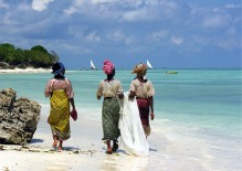 Stränderna på Zanzibar