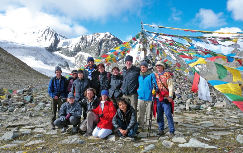 Gruppen som gjorde vandringen 2010