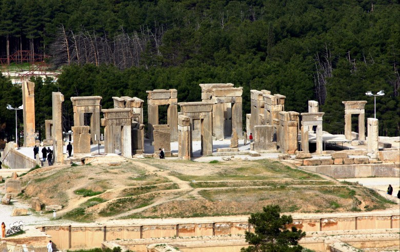 Persepolis byggdes 500 f Kr och brändes av Alexander den Store 200 år senare