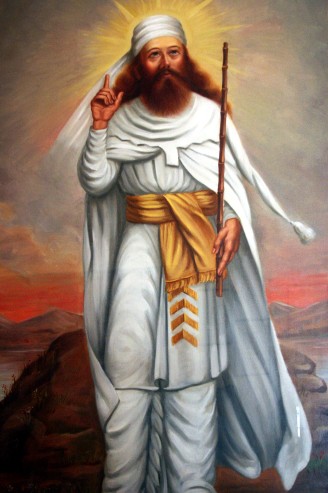 Zarathustra levde ca 1700 f Kr och grundade den religion som föregick islam, Zoroastrianismen