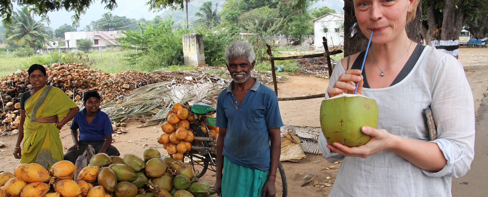 Södra Indien är känt för sin kokos - i alla former