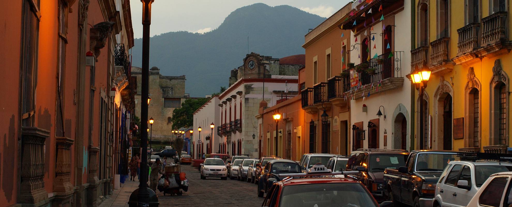 Den vackra kolonialstaden Oaxaca