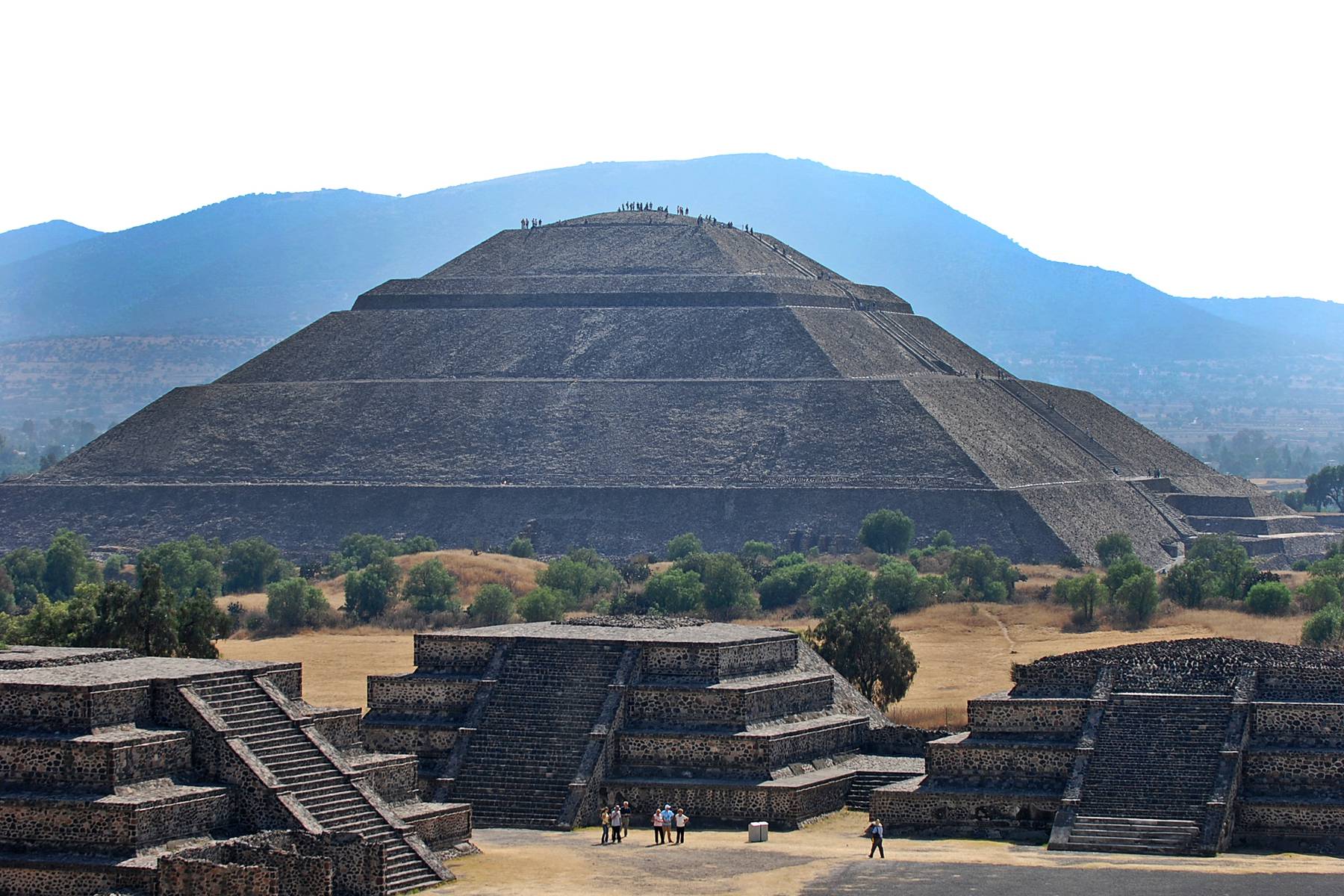 Solpyramiden i Teotihuacán