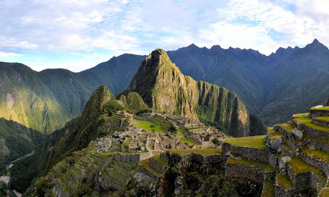 Machu Picchu med sin skönhet