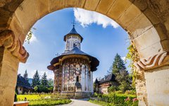 Klostret i Moldovita är ett av flera världsarv i Bukovina