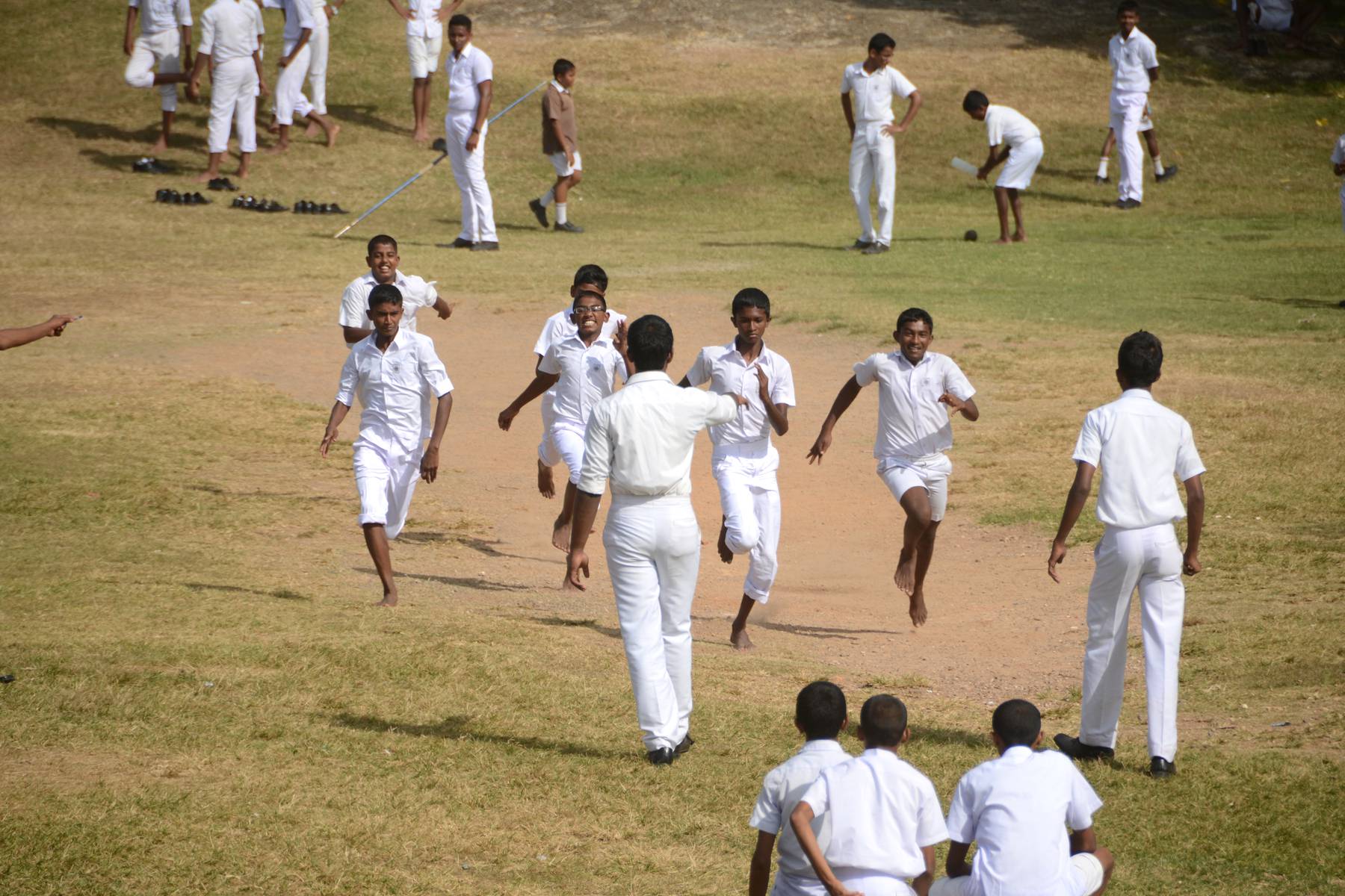 Kricket är nationalsporten på Sri Lanka
