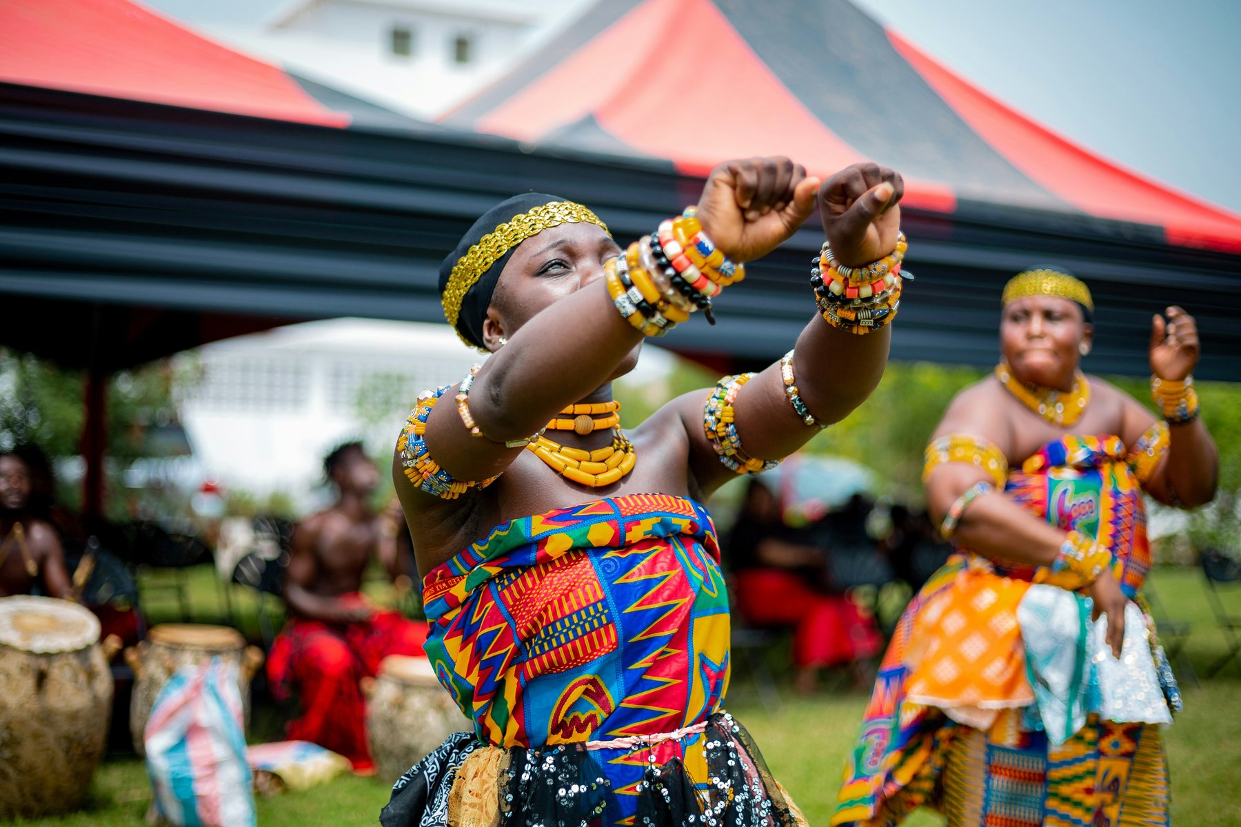 Musik och dans är oupplösligt förknippade med Ghanas festivaler
