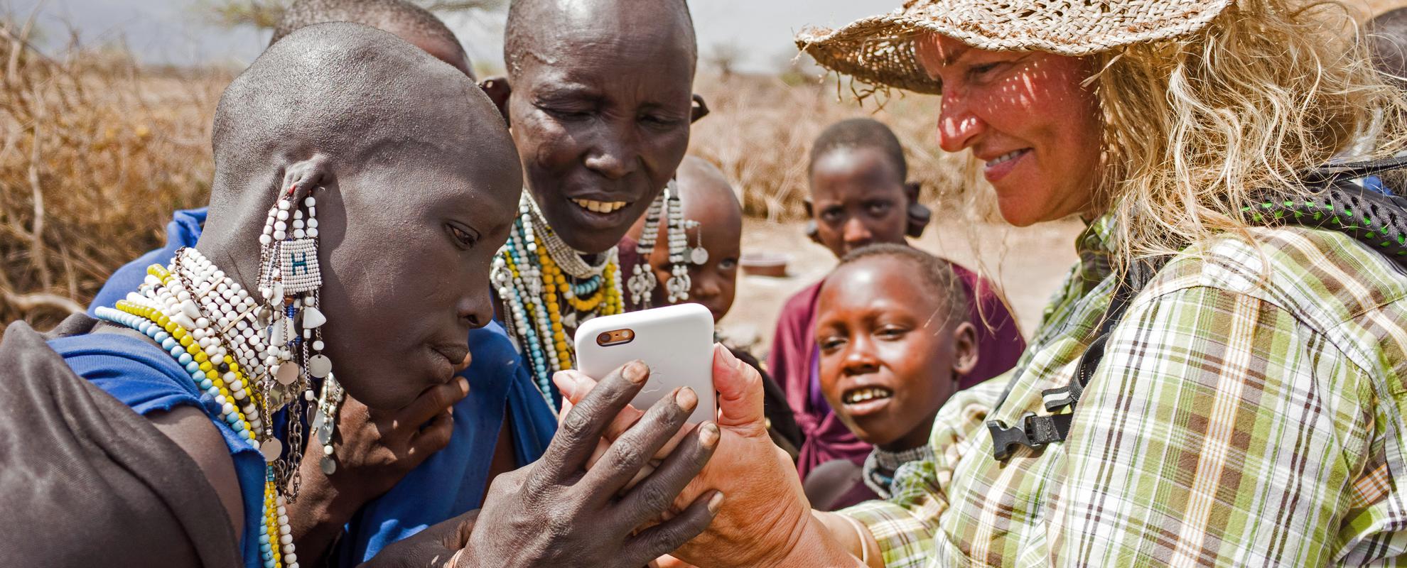 Mobilsamvaro i norra Tanzania