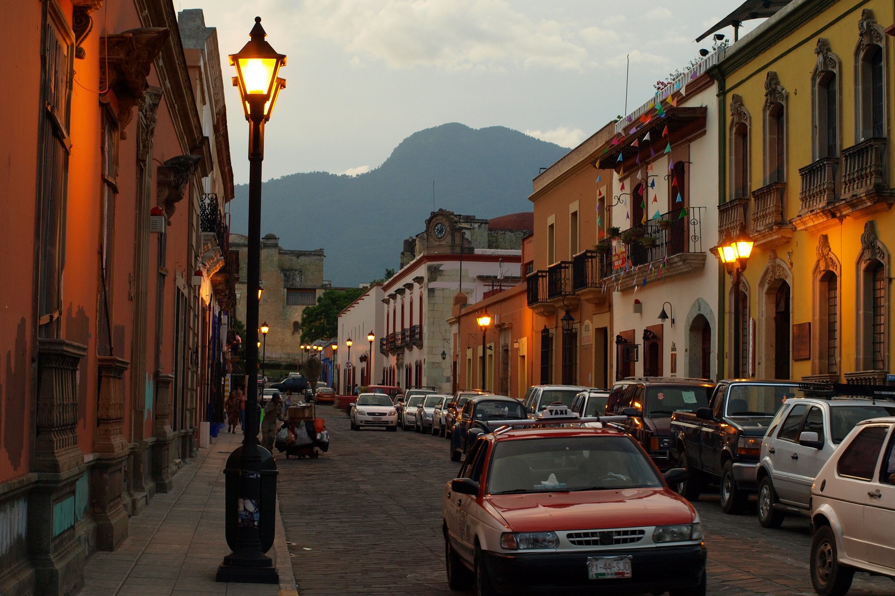 Den vackra kolonialstaden Oaxaca