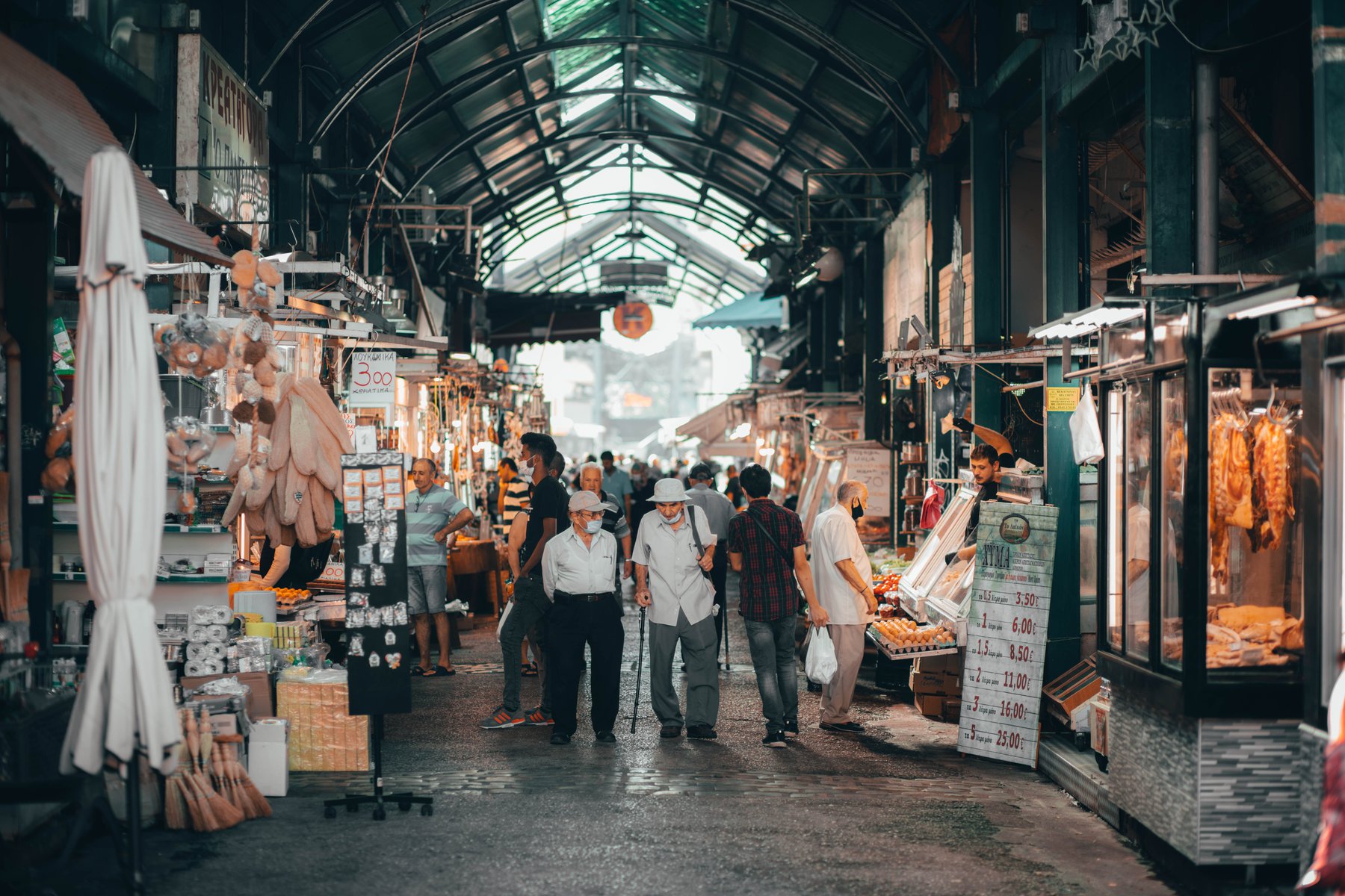 Utforska någon av Thessalonikis charmiga marknader